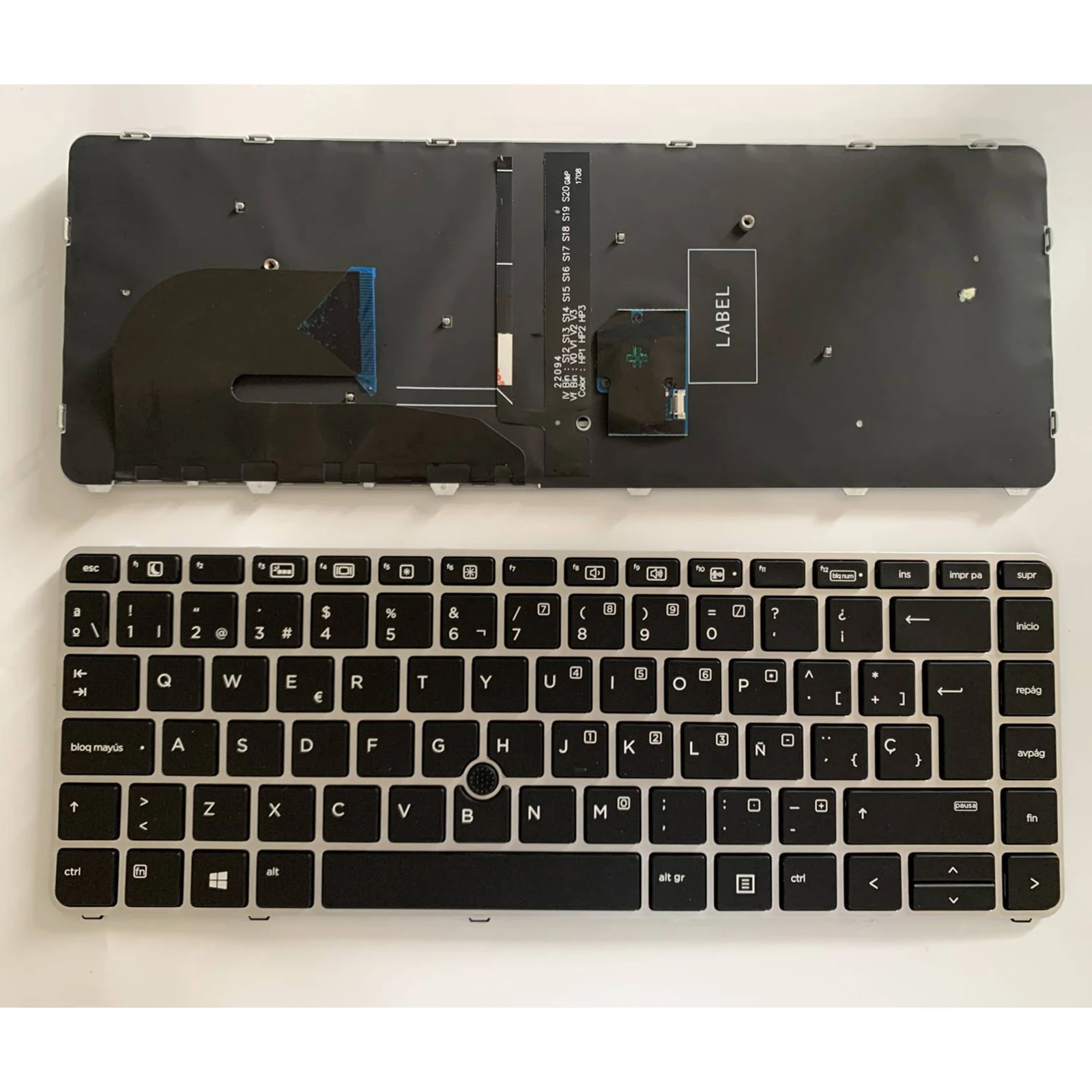 US RU SP layout for HP EliteBook 840G3 840G4 848G3 848G4 745G3 745G4 840rG4 zbook14Ug4 HSTNN-I33C-4 HSN-I02C-4 Laptop keyboard