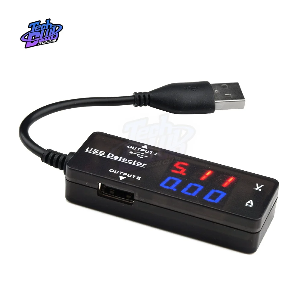 USB Dual Display USB Detector voltmetro amperometro misuratore di corrente di tensione Tester di capacità della batteria strumento di misurazione accessori