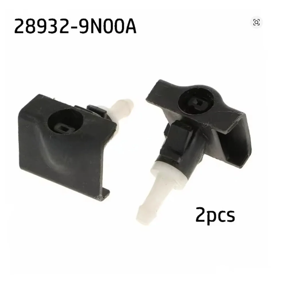  2PCS  Windshield Washer Nozzle OEM 289329N00A , 289329U600 Replacement Accessories For Nissan Note (2006 – 2013) - view 2