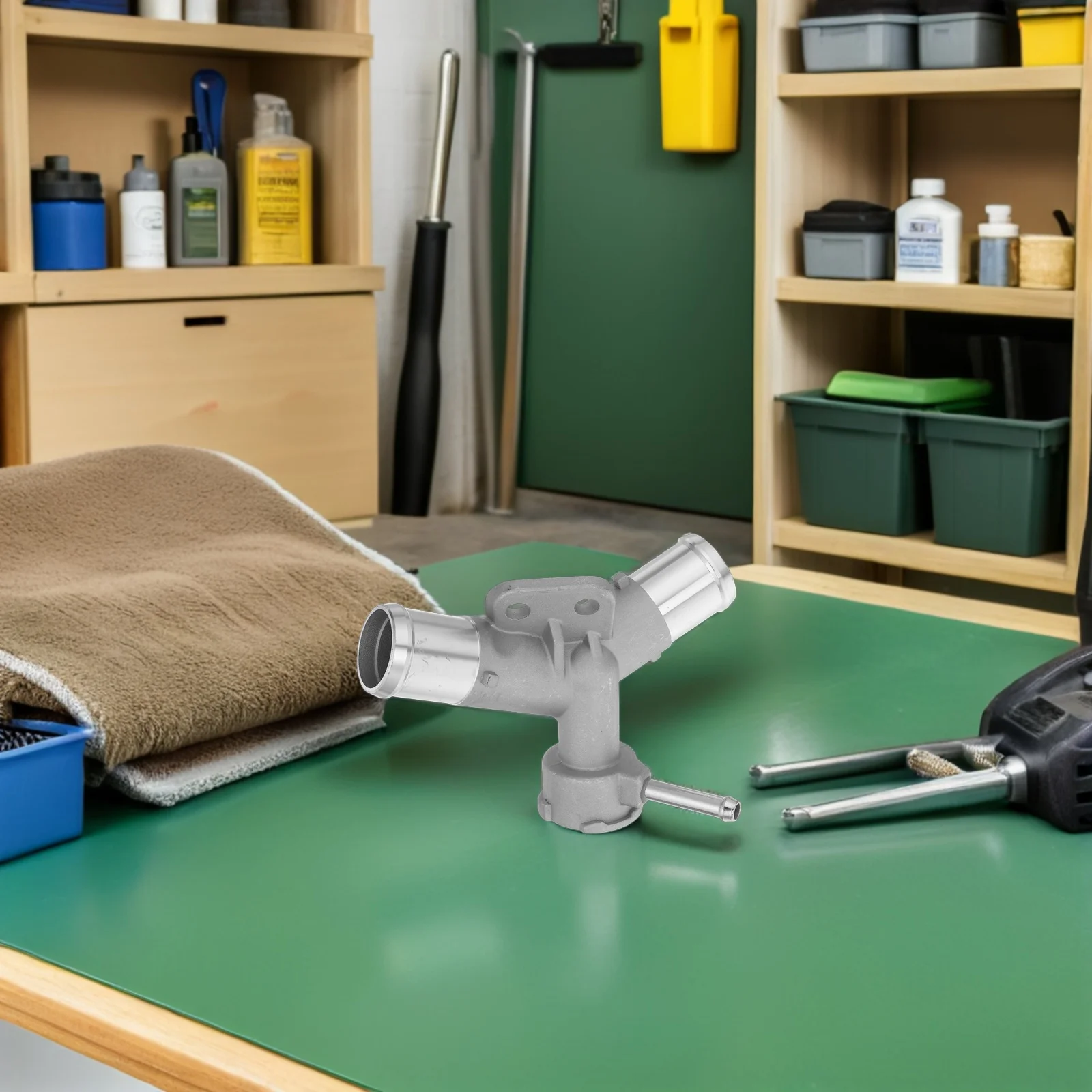 

Engine Coolant Filler Neck Aluminum Water Tube For 16502-21080 16502-21060 Radiator Coolant Adapter Car Repair