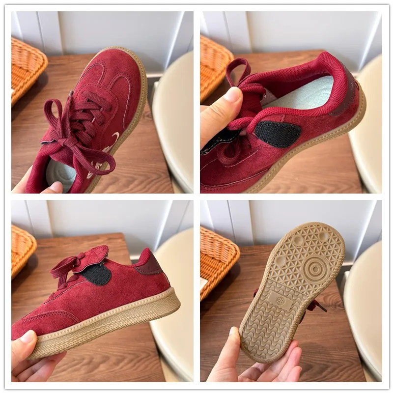 Zapatillas de deporte versátiles a la moda para niños y niñas, zapatos para caminar para niños pequeños de otoño, suela suave, cómodas zapatillas escolares clásicas para niños 2025
