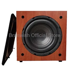 8 Inch 300W High Power Fever Speaker 4ohm HiFi Wooden Passive Subwoofer Portable Large Magnetic Sound Box for Home Theater Audio