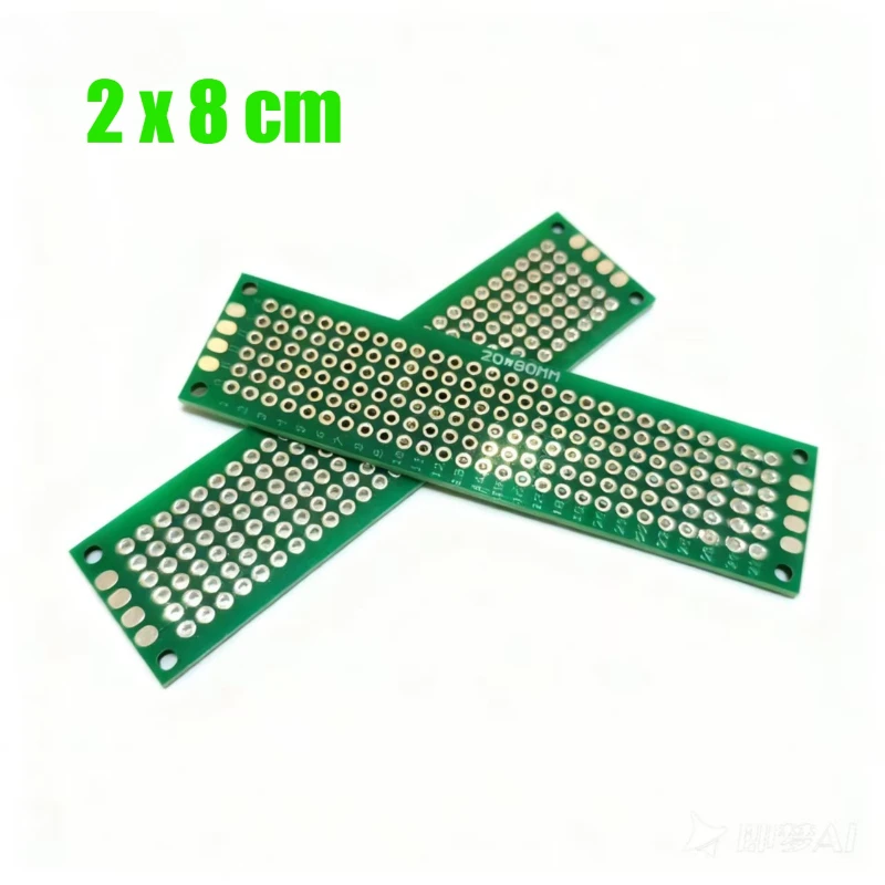 5PCS/10PCS 2x8 3x7 4x6 5x7 6x8 7x9 8x12 9x15cm Dubbelzijdig Koper Prototype board Universele Board Experimentele Ontwikkeling Plaat