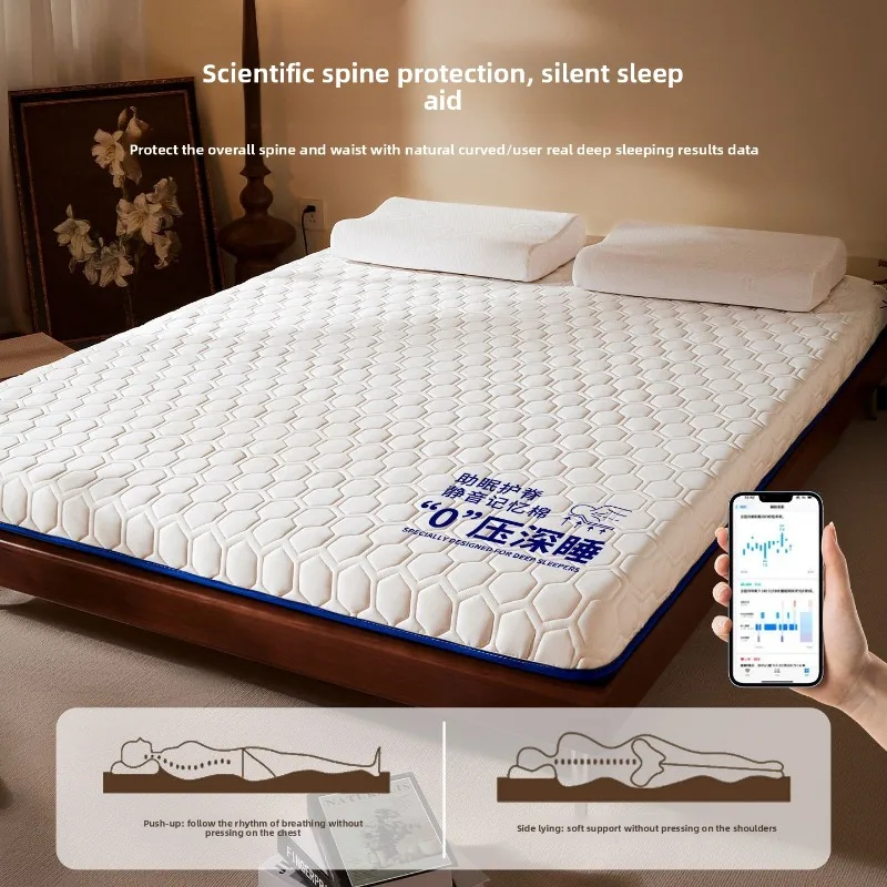 Latex mattress cushion, cushion for dormitory student single bed cushion
