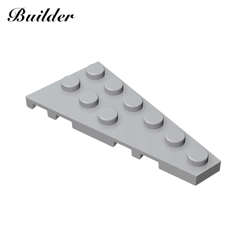 

Little Builder 54383 DIY 3x6 Wedge Plate (left) Building Blocks Technological MOC Creativity Compatible Bricks Children Toys