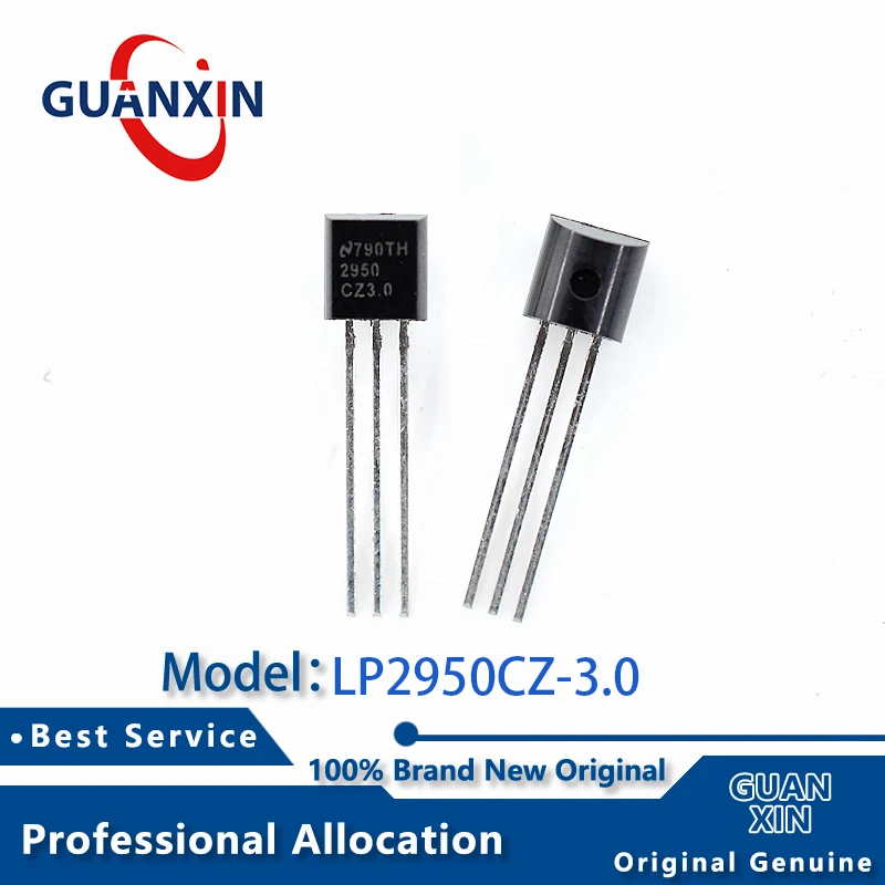 

100% New LP2950CZ-3.0 Marking 2950CZ3.0 TO-92 LP2950