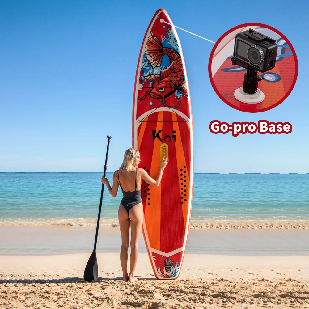 EU 11' Stand Up Paddle Board Surfing Inflatable Board Surfboard Paddleboard SUP
