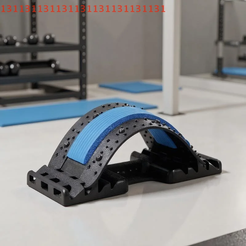 1 قطعة جهاز مهدئ الظهر القطني تمتد العمود الفقري القطني تخفيف ضغط الأعصاب تدليك مغناطيسي فقرات قطنية مصحح الظهر #2