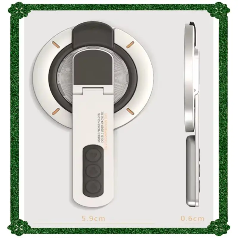 

24-Hour Delivery Double Sided Magnetic Finger Ring Stand For Iphone 16/15/14/13/12 Plus Pro Max Phone Holder