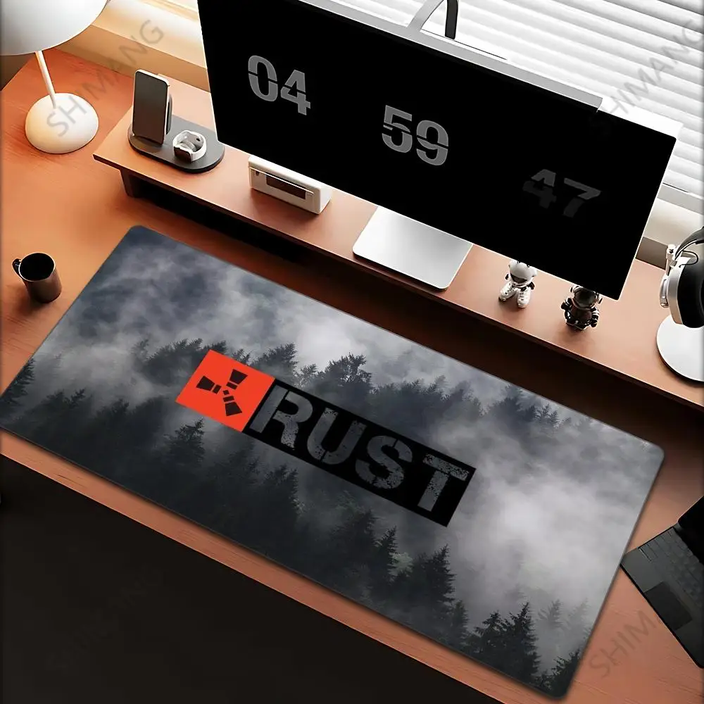 

Rust Large Gaming Mouse Pad Computer Mousepad PC Gamer Mouse Mat Laptop Mausepad XXL Silicone Mouse Carpet Keyboard Mat Desk Pad