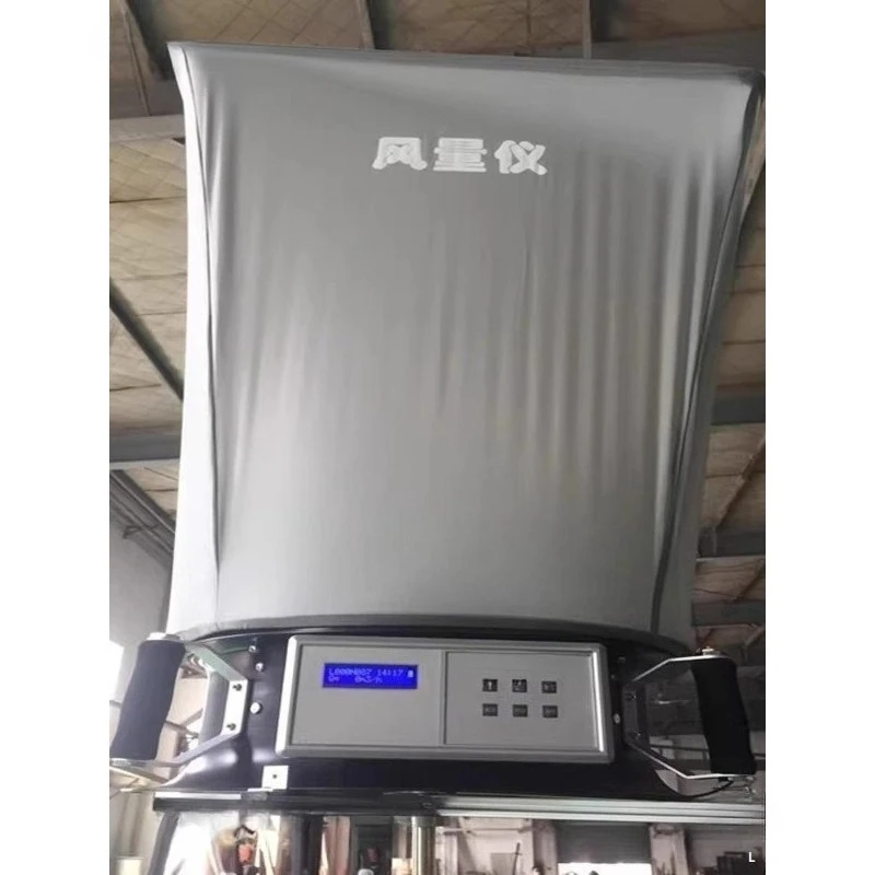 Digital display air meter Touch screen meter Ventilation times, electronic air cover tester