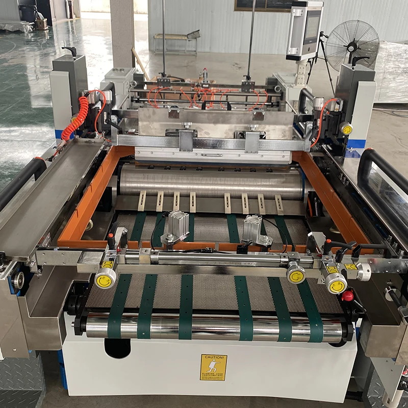 Fully Automatic Stop Cylinder Silk Screen Printing Machine  for Ceramic Decal Paper
