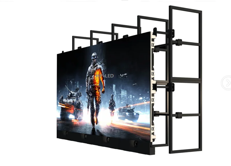 P2.6-P4.8 Waterproof Rental LED Display P3.91 High Res Outdoor Church Screen