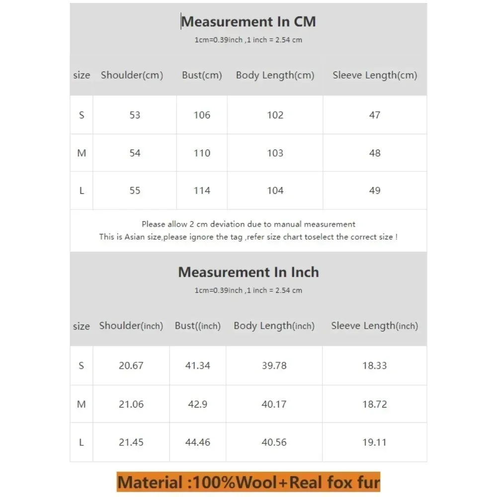 على الوجهين معطف من قماش الكشمير النساء 2024 جديد الخريف الشتاء ريال فوكس الفراء سترة الإناث معطف الصوف طويل الثعلب الفراء طوق معطف الصوف #6