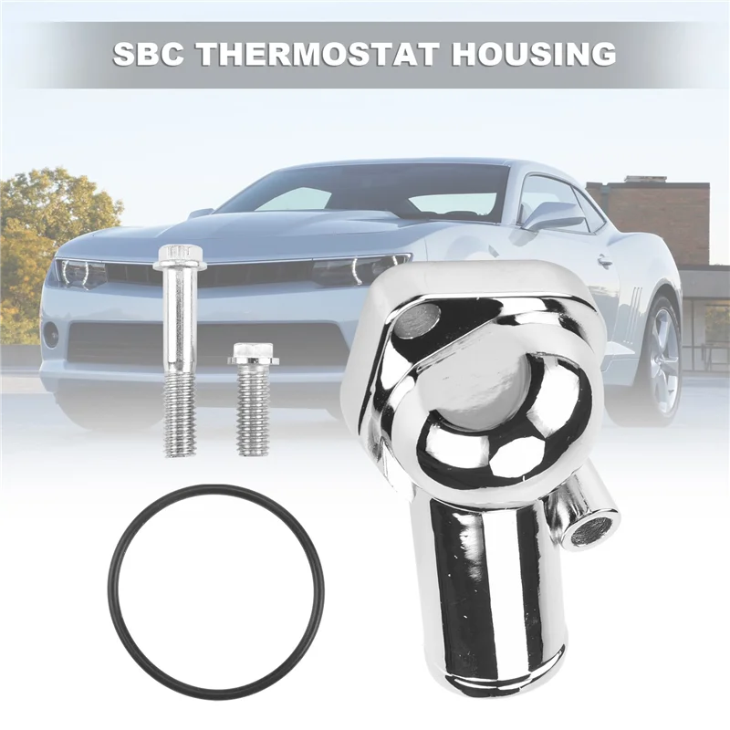 

Корпус термостата SBC BBC с водяной горловиной 15. ° Для Chevy 350 454 маленький большой блок