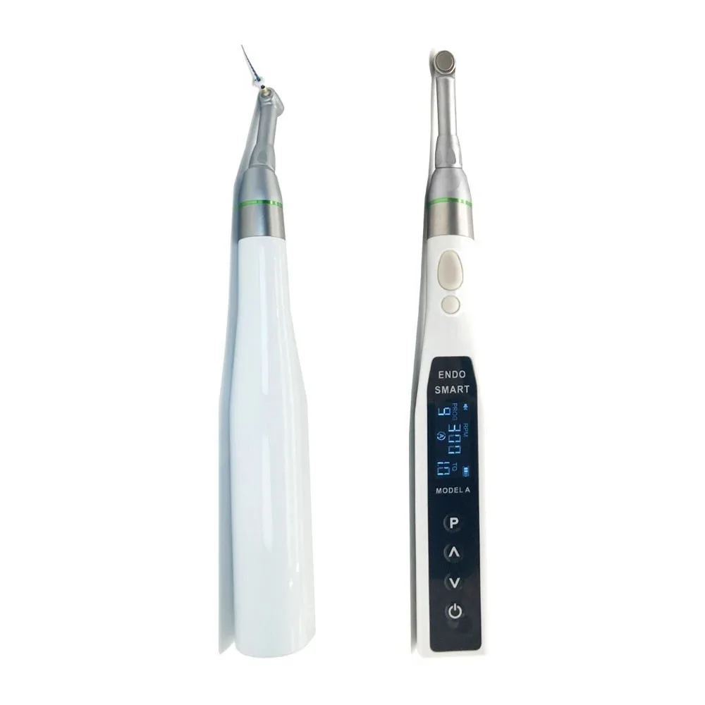 Dental Root Canal Endo Motor 16:1 Contra Angle Endodontic Instrument Root LED Adjustable Torque Speed Dental Clinical Equipment