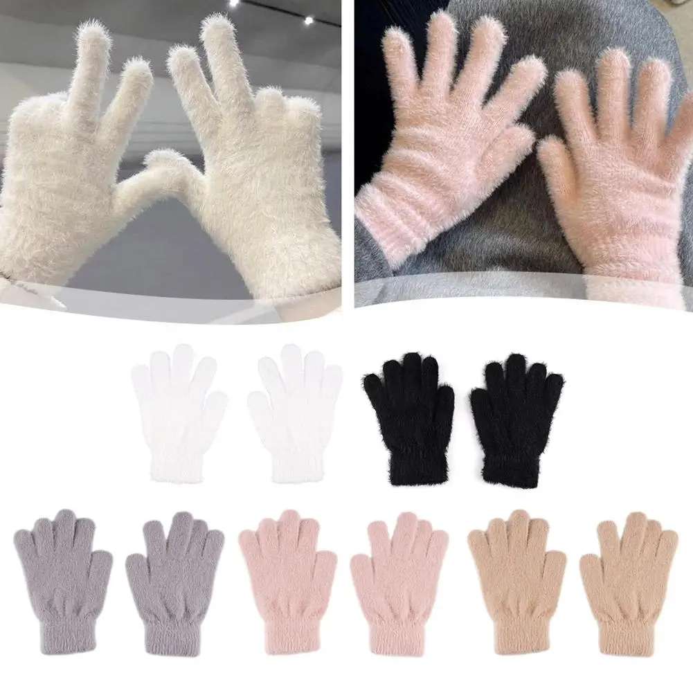 Gants de travail unisexes doublés sourire, mitaines chaudes et confortables pour le cyclisme, la pêche, vêtements décontractés, doux et respirants, hiver