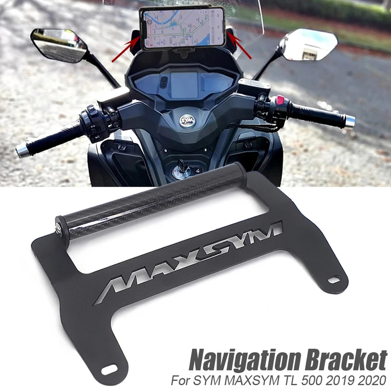 

for Sym Maxsym Tl 500 Tl500 2020 Motorcycle Front Bracket Mobile Phone Gps Navigation Board Bracket