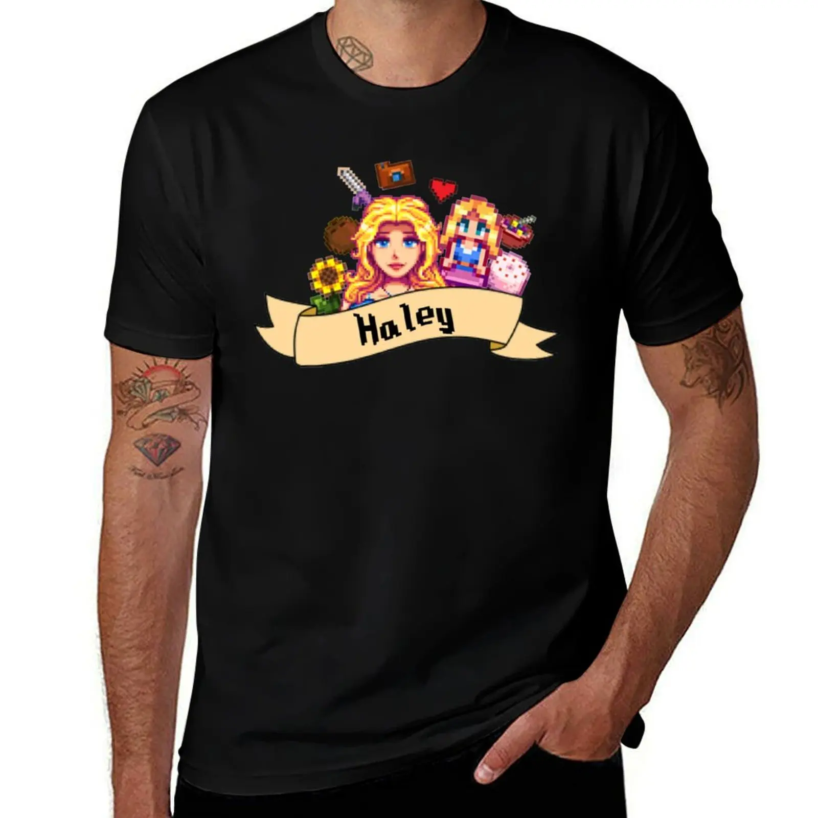 

Haley -Stardew Valley T-Shirt custom t shirt plus size clothes boys animal print boys whites t shirt for men