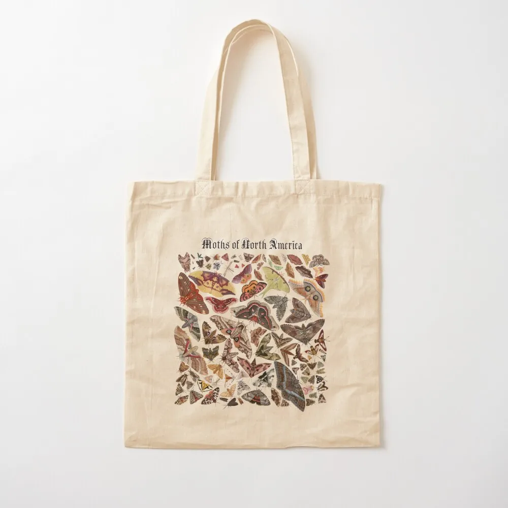 

Moths of North America Tote Bag canvas tote custom fabric bag Canvas Tote Bag