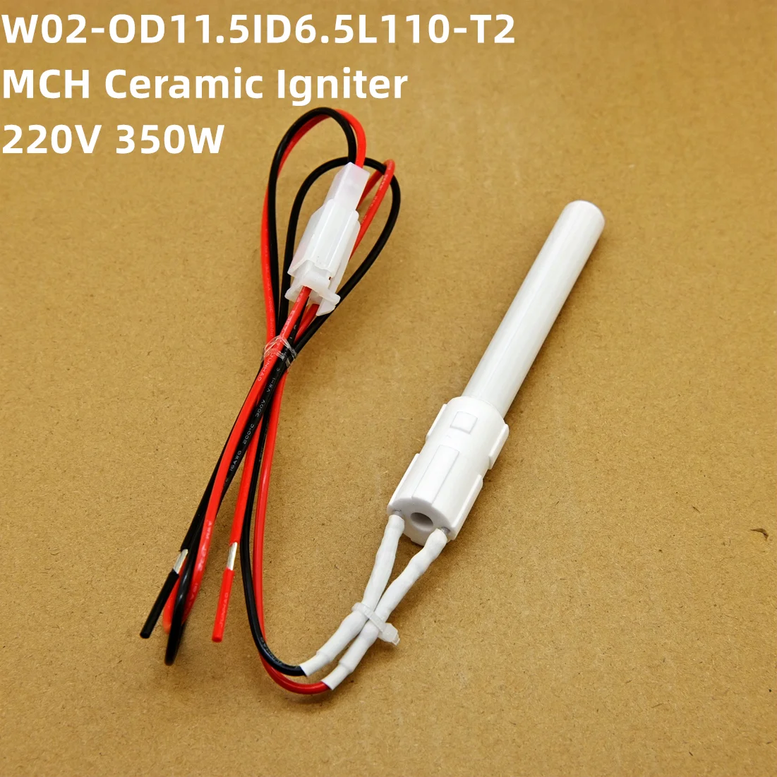 Ceramic Igniter 220v 350w  wood pellet oven Ignition rod, biofuel heater fast Ignition energy saving, high efficiency, long serv