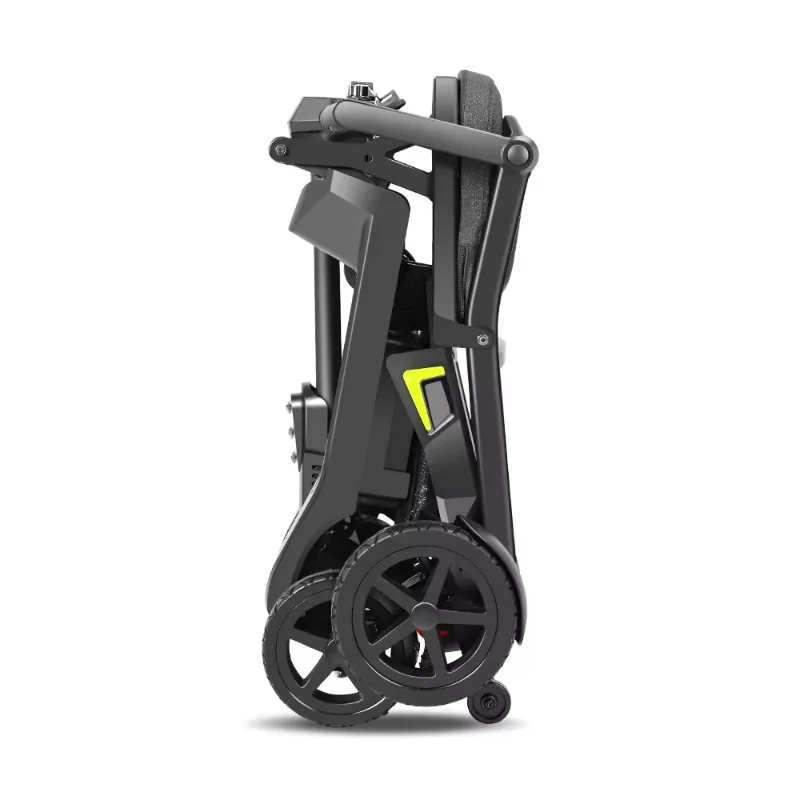 Super Compact Lightweight Folding Electric Scooter 40Km Long Distance Travel Portable Brushless Motor Handicap Mobility Scooter