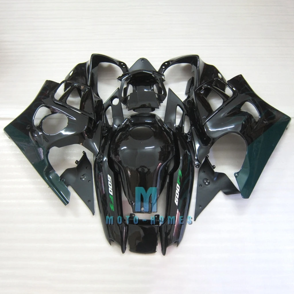 Custom Painting Motorcycle Fairing Kits for CBR600 95 96 CBR 600 F3 1995 1996 ABS Plastic Body Repair Bodywork Green Flame
