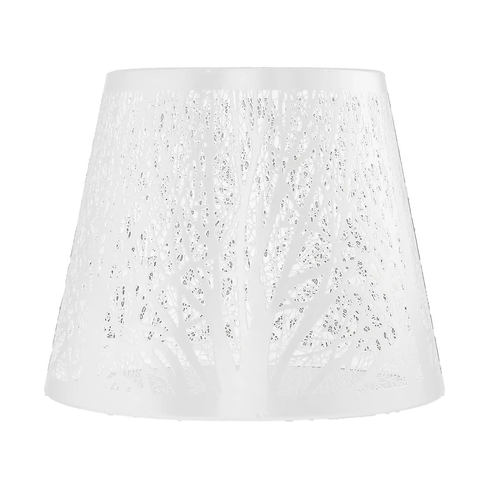 Retro Tree-Shaped Iron Lampshade - Carved Table Light for bedroom & Home Office Decor