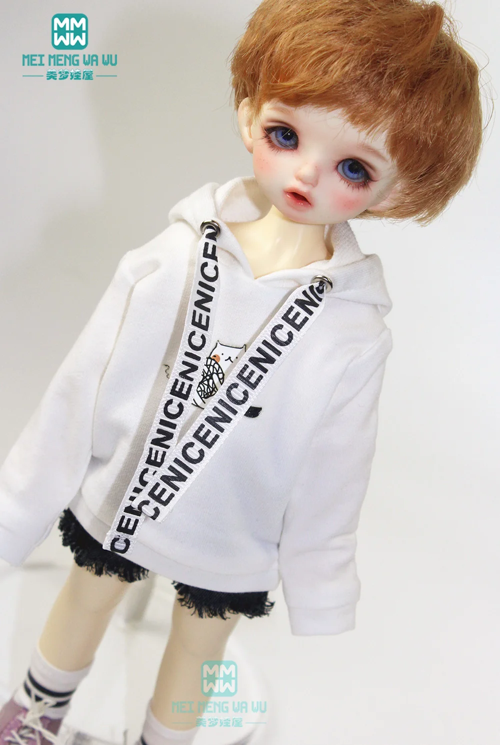 

BJD Doll Clothes 30cm 1/6 BJD YOSD MYOU Doll Toys Fashionable sweatshirts