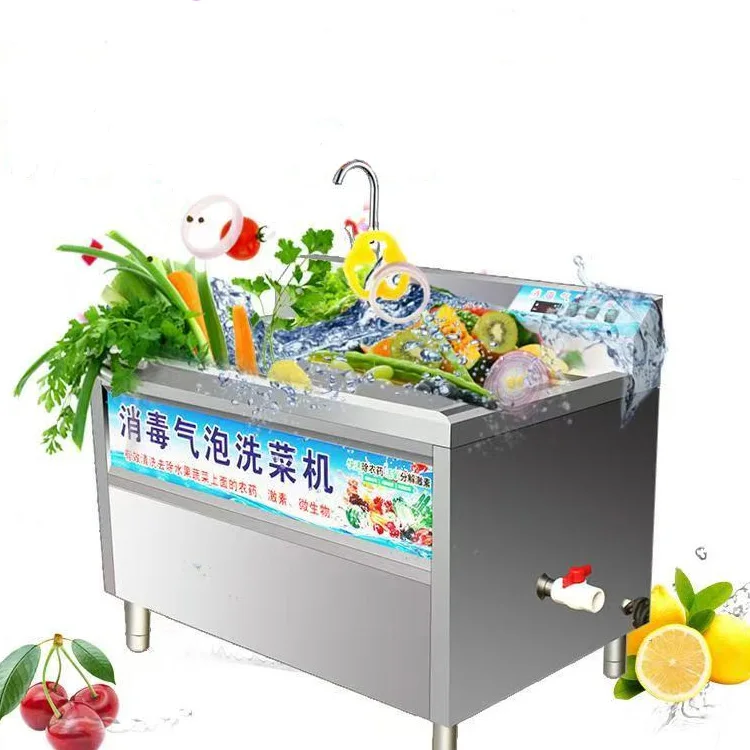 

Easy to Cooperate Vegetable Washing Machines/commercial air Bubble Washing Machine