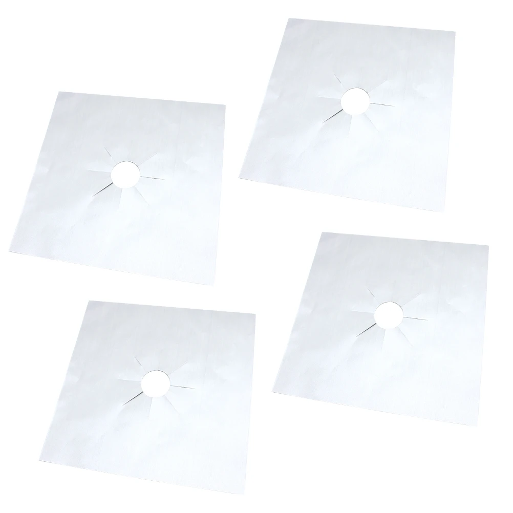 

4 Pcs Non Stick Furnace Surface Protective Pad Child Covers Protectors Oven Liner