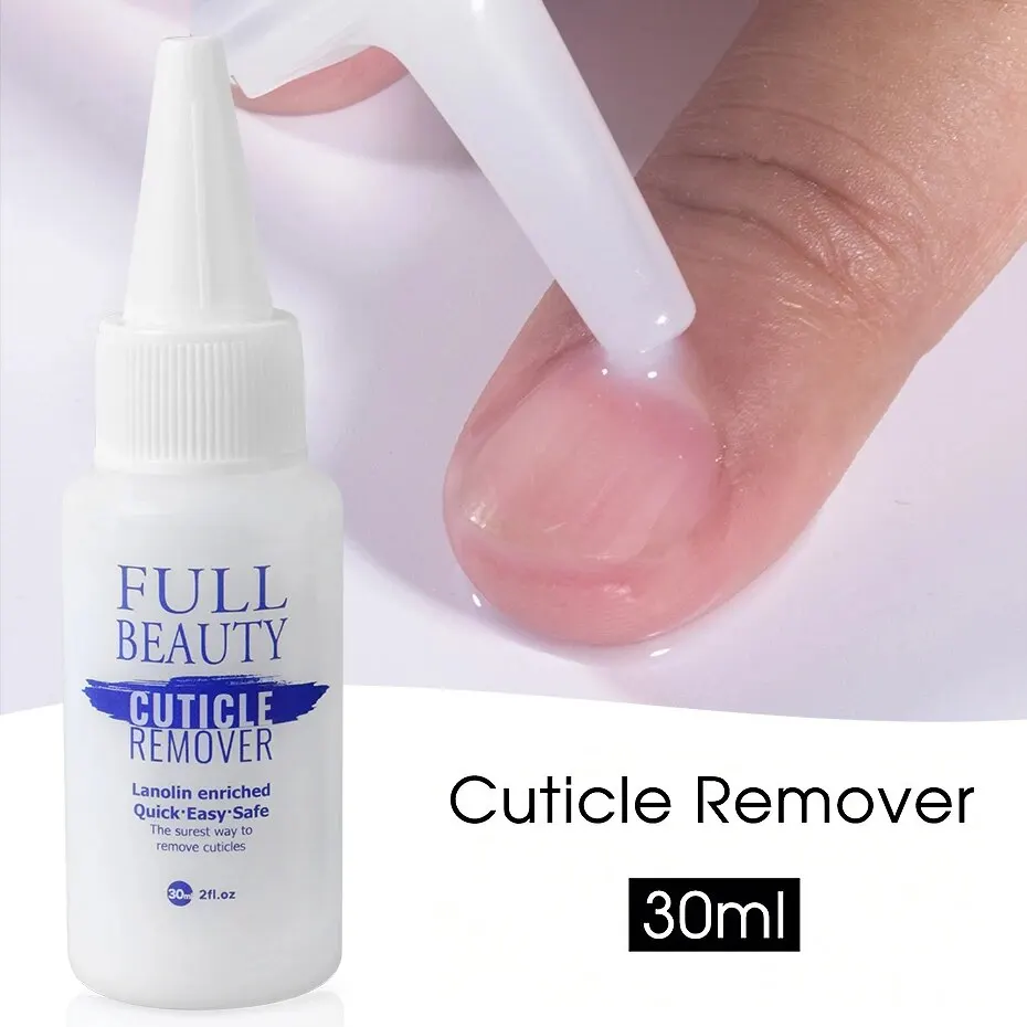 60/30ml Nail Cuticle Remover Softener Liquid Exfoliator Cuticle Oil Treatment Manicure Soften Dead Skin for Pedicure Nails Care