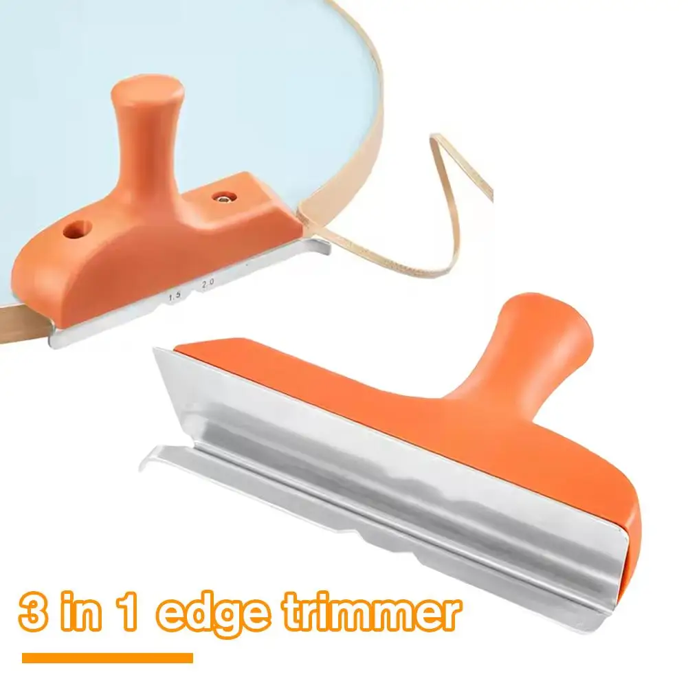 Right Angle/arc Universal Trimming Knife Woodworking 3-in-1 Edge Deburring Scraper Precision Wood Board Mini Chamferer Tools