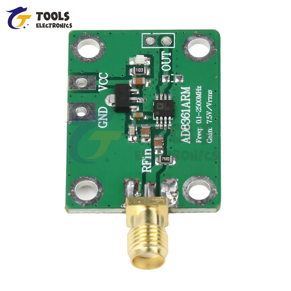 AD8361 DC 2.7-5.5 V RF Power Meter True RMS Detection Module AM Detector Magnitude Detector 0.1-2.5 GHz