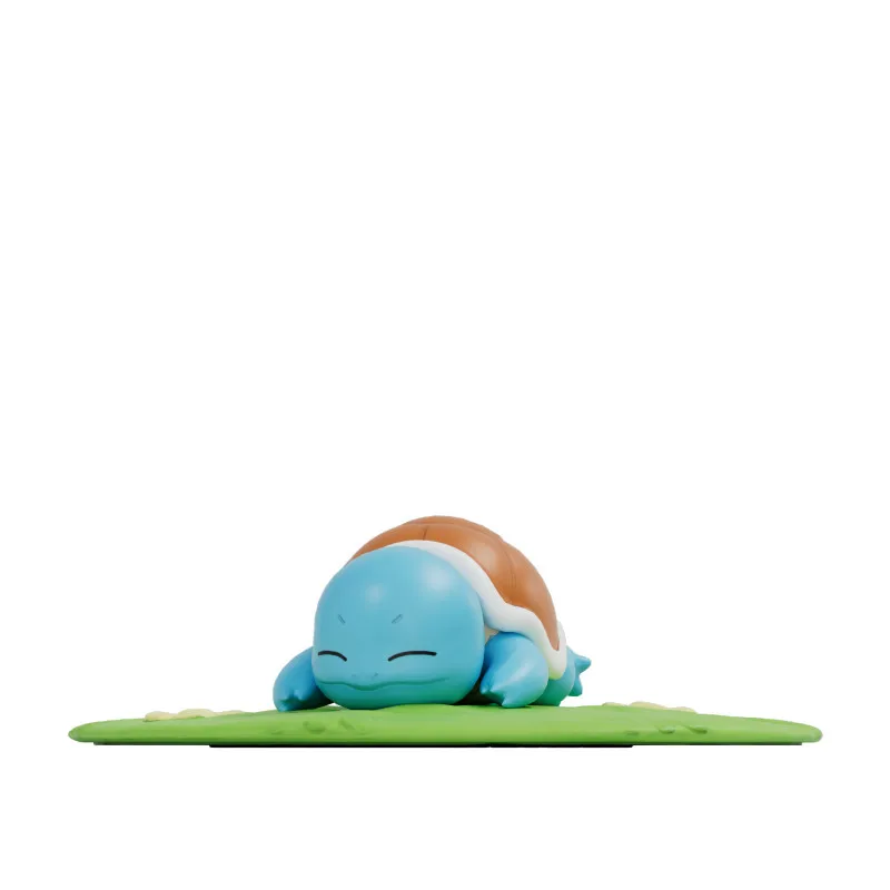 Echte Pokemon Pikachu Sleutelhanger Snorlax Squirtle Eevee Anime Actiefiguren Speelgoed Sleutelhanger Geur Hanger Halloween Geschenken