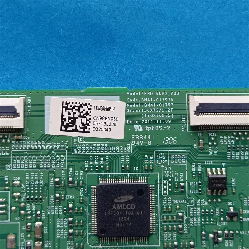 BN95-00571B BN97-06363B T-CON Board is for UN46EH5000FXZA UN46EH5050FXZA UN46EH5300FXZA HG46NA570LBXZA Logic Board BN9500571B