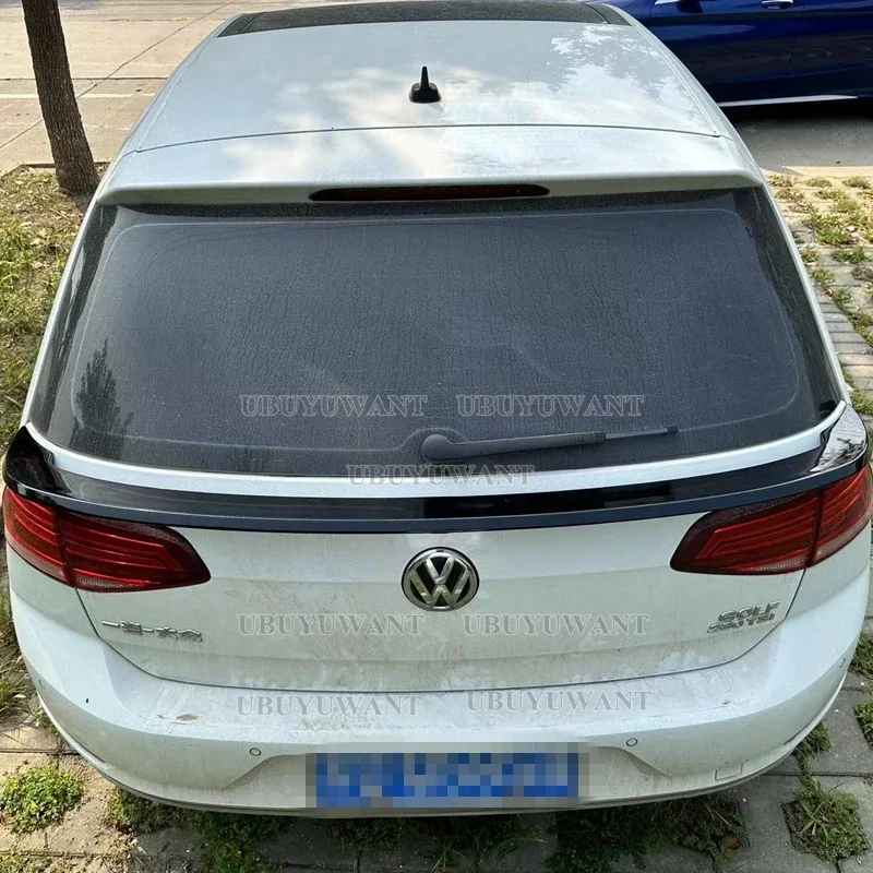 For Volkswagen GOLF 7 MK7 2014-2018 Spoiler Rear MIDDLE Spoiler For VW Golf 7 ABS MIDDLE Spoiler (Not Suit For GTi And R)