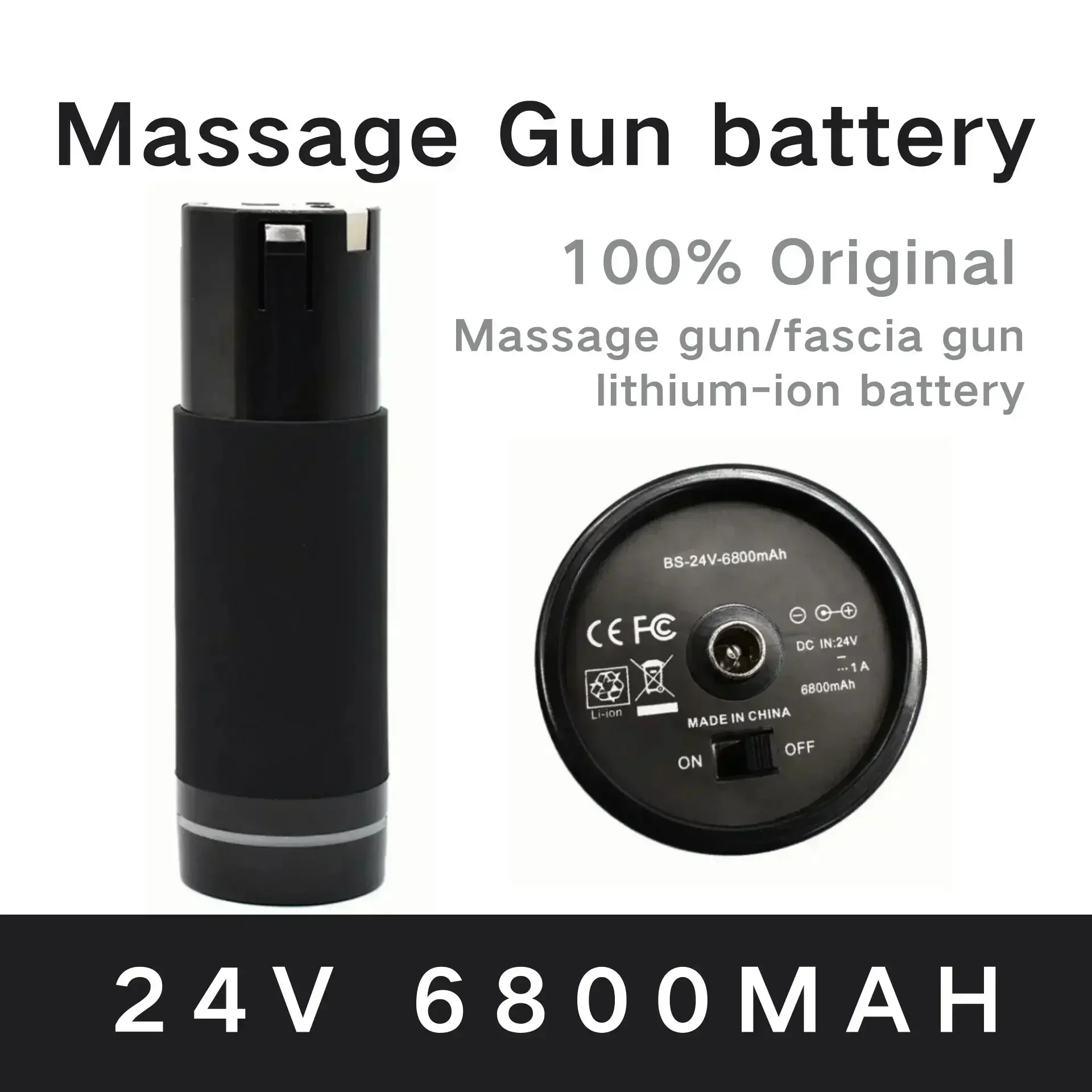 NEW Original 24V 6800Mah Massage Gun/Fascia Gun Battery for Various Types of Massage Guns/Fascia Guns lithium ion battery