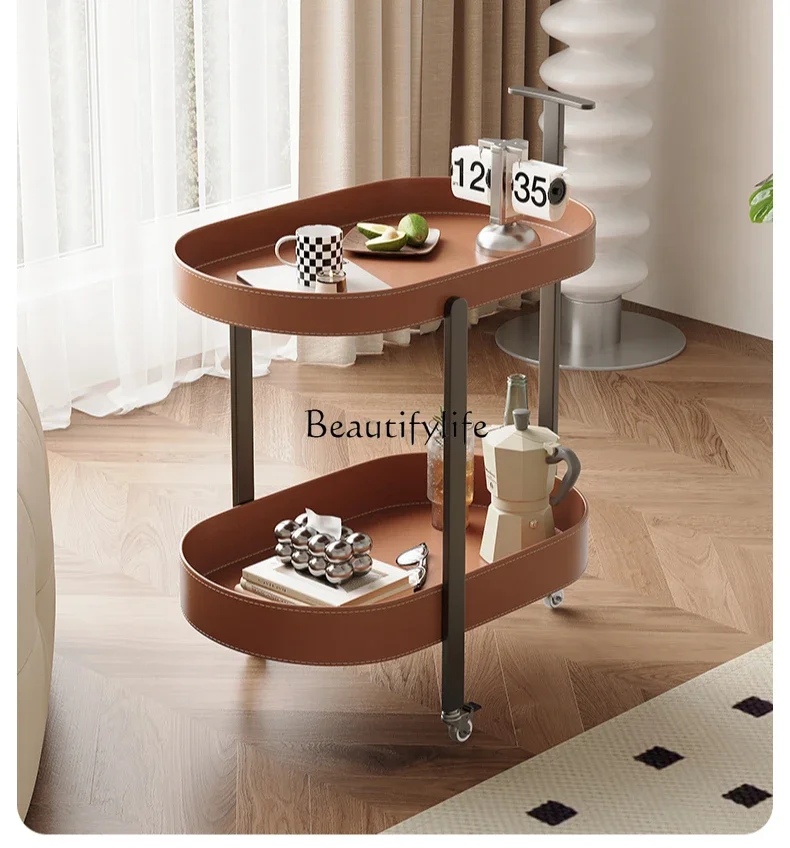 

FG10Movable trolley side sofa side cabinet bedside with wheel rack