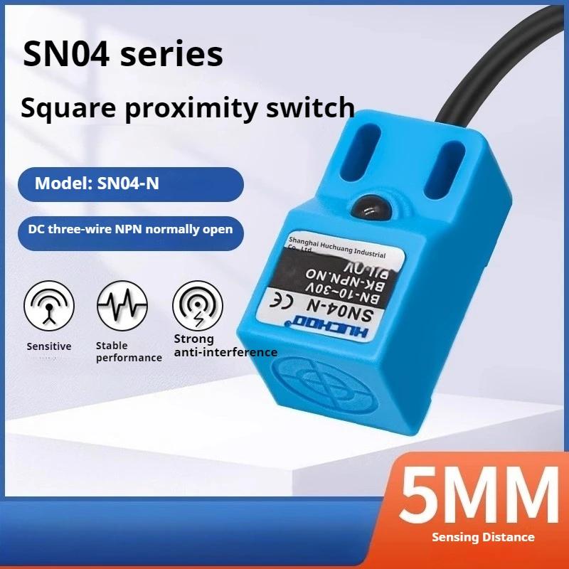 Waterproof proximity Wiring Harnessswitch metal sensor SN04-N three-wire NPN normally open 10-30VDC