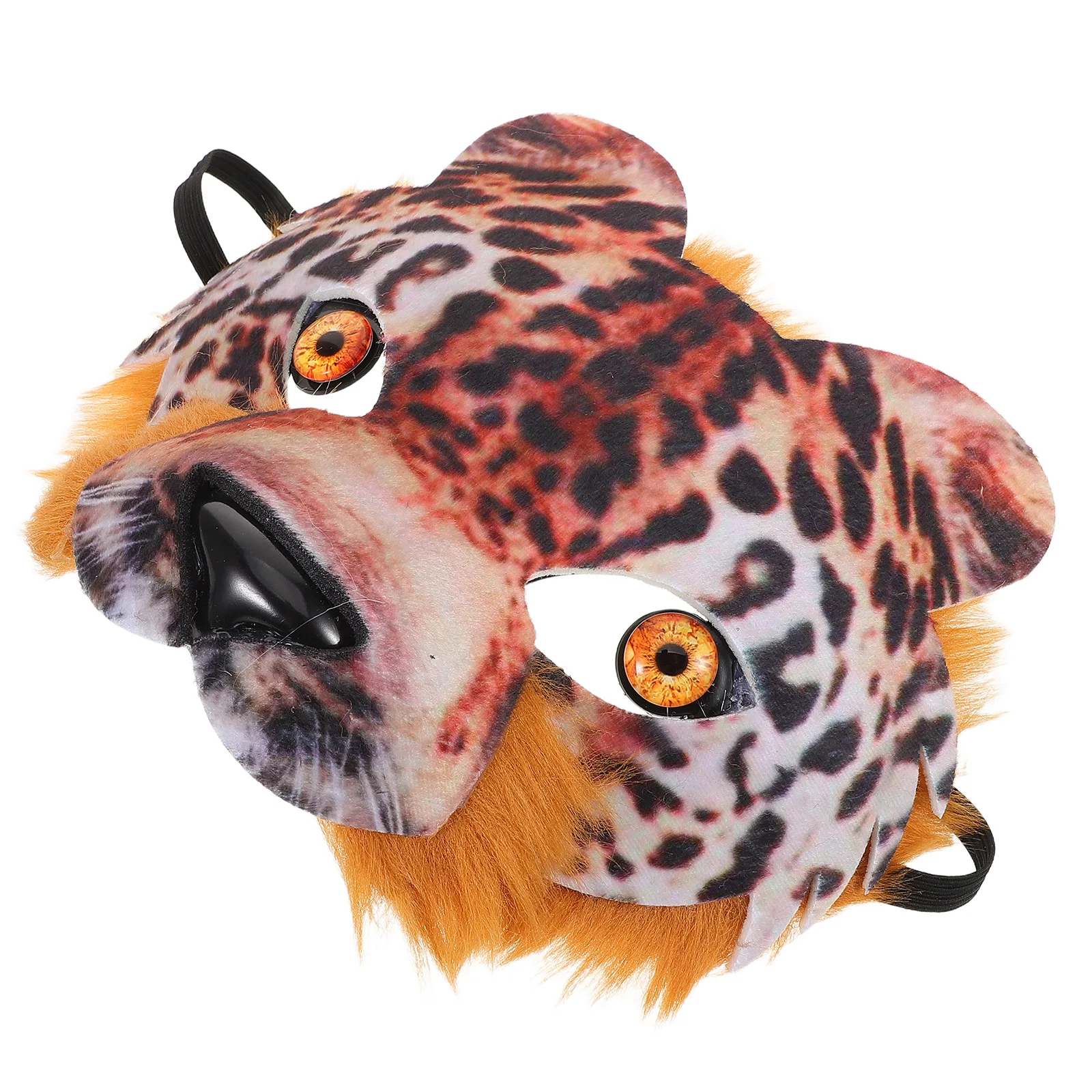 Animal Mask Leopard Masquerade Halloween Party Accessories Horror Costume