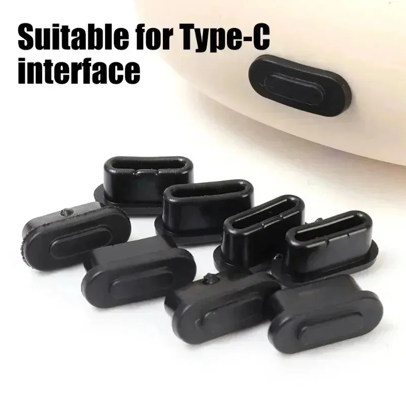 10/1 шт. пылезащитные заглушки типа C, USB-порт для зарядки, защитная пластиковая крышка для Samsung, Huawei, Xiaomi, аксессуары для смартфонов типа C