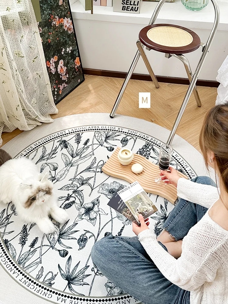 

Extra Large Carpet Home Busin Office Versatile Use Living Room Bedroom Entrance l round ape Mixed Surface High Value