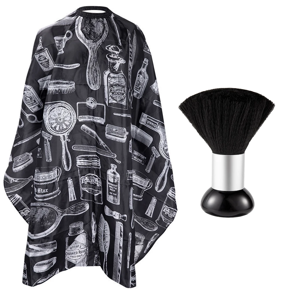 

Professional Hair Cutting Apron Salon Barber Cape Hair Cutting Waterproof Cloth Hair Cutting Apron Barber Accessories