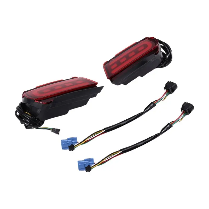 

Трендовый комплект для Toyota Land Cruiser Prado 150 LC150 FJ150 GRJ150 2010-2020, стоп-сигнал заднего бампера, указатель поворота, красный