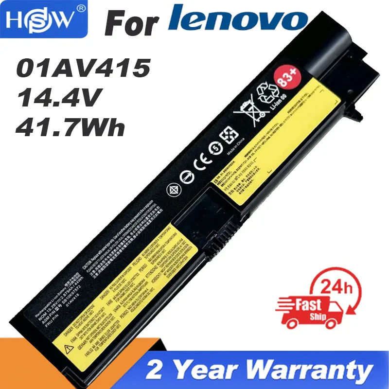 

14.6V 41Wh 01AV418 Wholesale Replacement Laptop Battery for ThinkPad E570 E570C E575 01AV415 SB10K97572 83 Laptop Battery