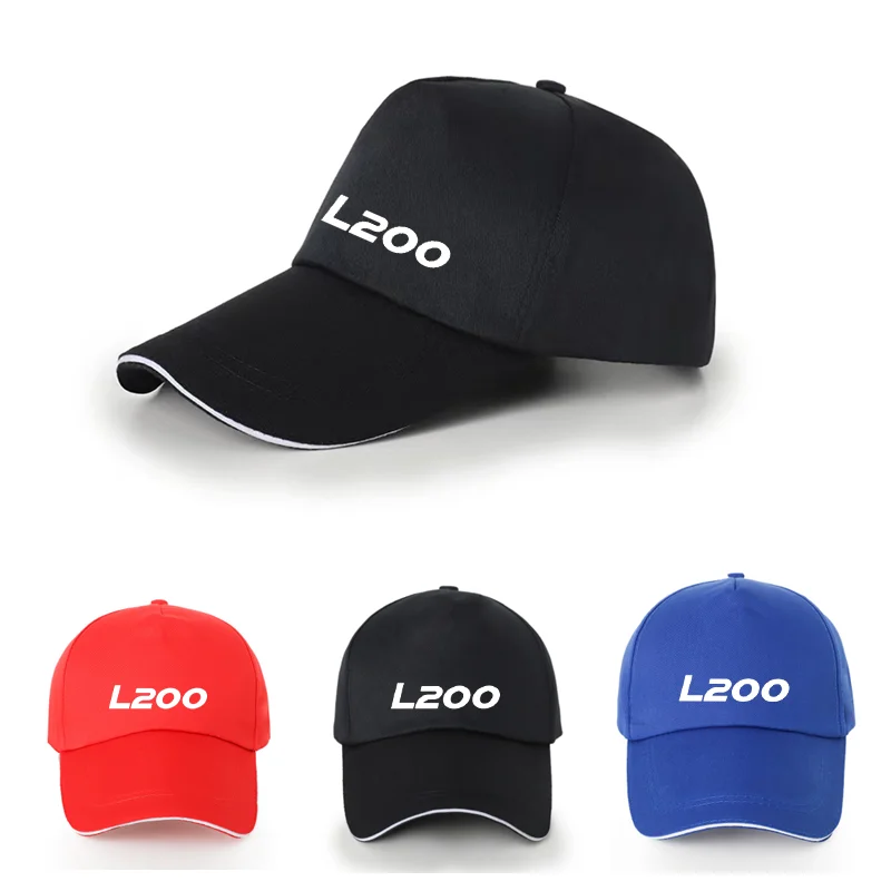 

Baseball Cap Outdoor Fishing Casual Versatile Cycling Sun Hat Sun Protection Cap for Mitsubishi L200 2011-2019 Car Accessories