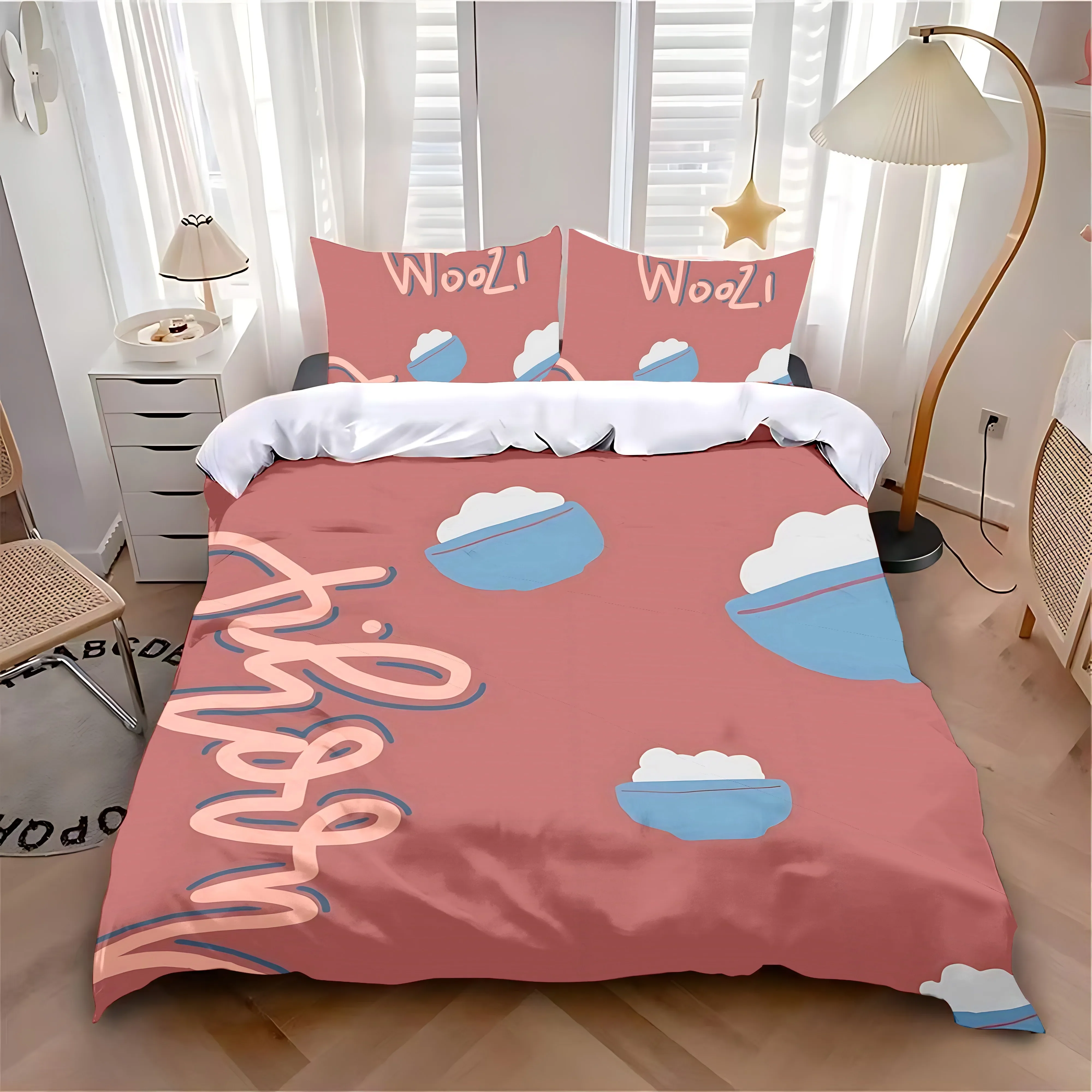 

Duvet Cover Pillowcase Bedding Set Hot S-SEVENTEENS K-POP Adult Boy Girl Bedroom Decoration Children Single Double Large Size