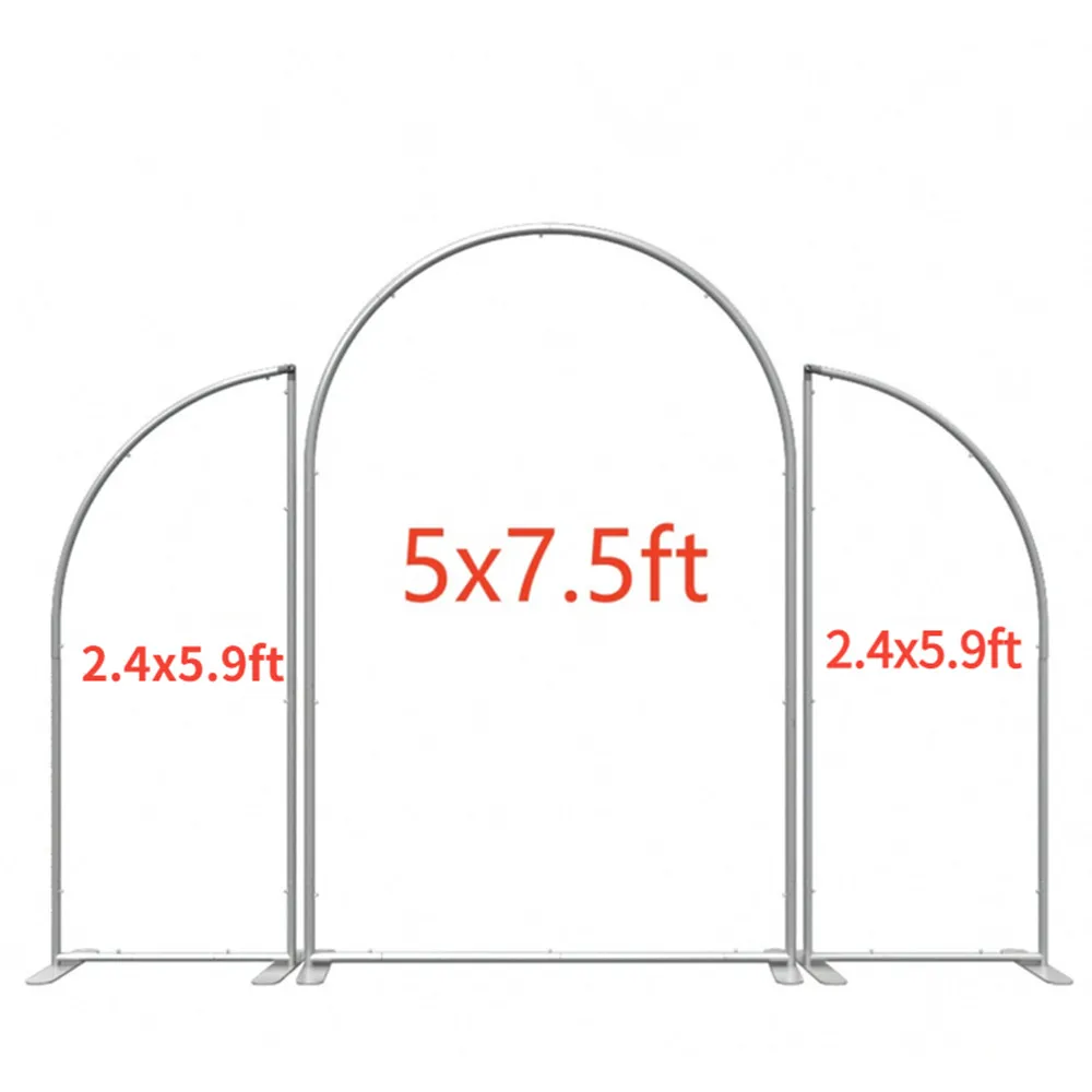 Customized Arch Wall Covers Girl Birthday Party Decor Double-side Cover Balloons Arch Stand Frame Wedding Party Chiara Wall