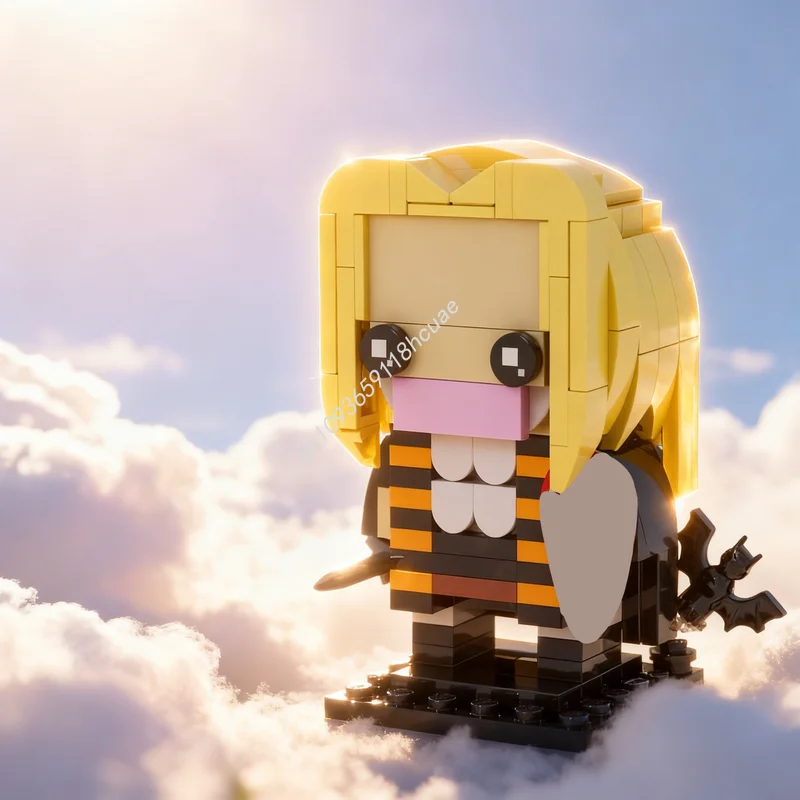 

182pcs MOC Brickheadz Alucard Castlevania Model Building Blocks Assemble Festival Gift Architecture DIY Toys Idea Education